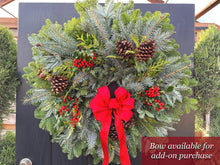 Load image into Gallery viewer, Blue Frost Custom Wreath
