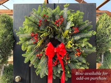 Load image into Gallery viewer, Holly Days Custom Wreath
