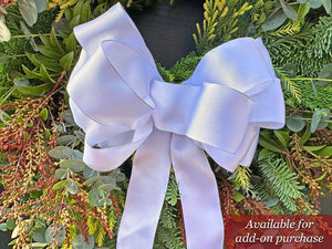 8" Forest Green Custom Wreath