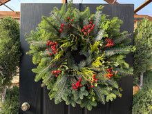 Load image into Gallery viewer, Holly Days Custom Wreath
