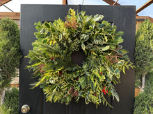 Load image into Gallery viewer, 8&quot; Festive Harvest Wreath

