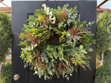 Load image into Gallery viewer, 8&quot; Winter Solstice Wreath
